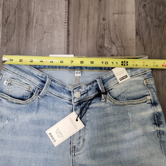 Judy Blue Light Blue High Rise Straight Leg Jeans - Picture 8 of 15